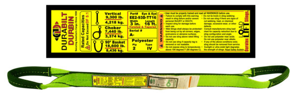 Type IV Eye & Eye Sling – 3″ x 16′