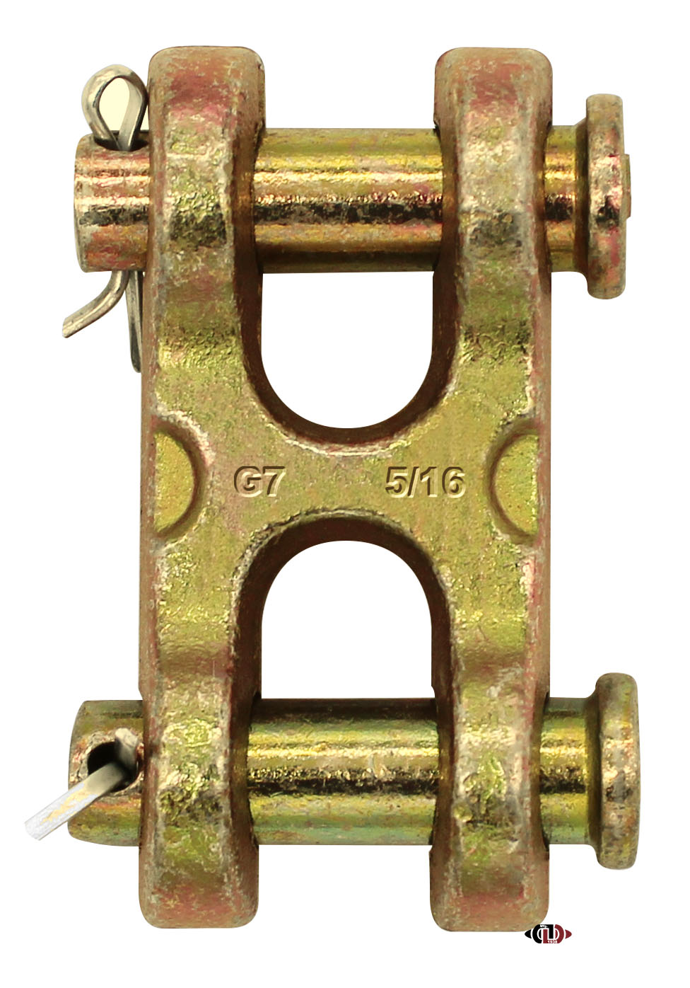 Double Clevis Link,1/2 in,11,300 lb,GR70 