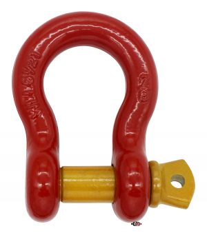 7/8" 6.5 Ton High Carbon Heat Treated Anchor Shackle with Forged Screw Pin D209-7/8